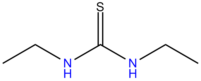 Image of N,N'-diethyl-2-thiourea