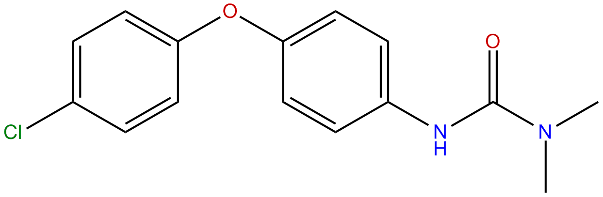 Image of N'-[4-(4-chlorophenoxy)phenyl]-N,N-dimethylurea