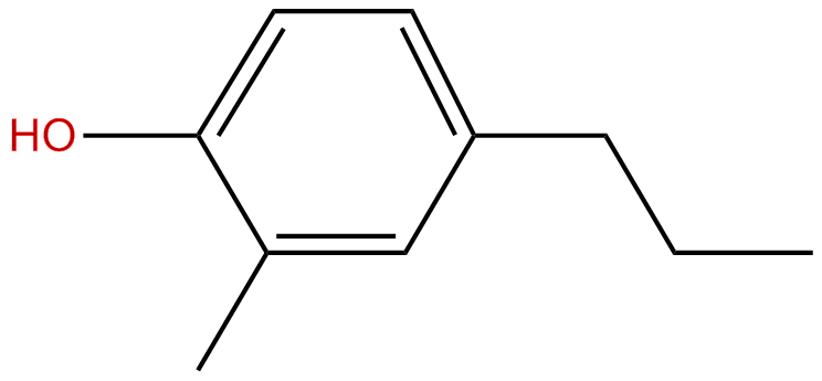 Image of o-cresol, 4-propyl-