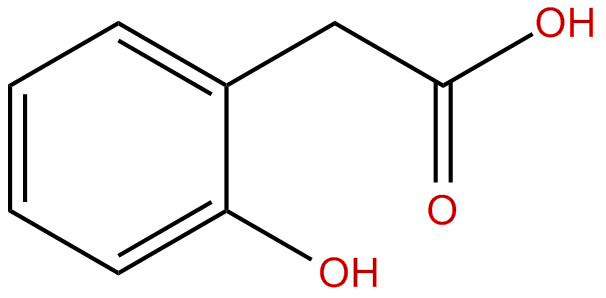 Image of o-hydroxyphenylacetic acid