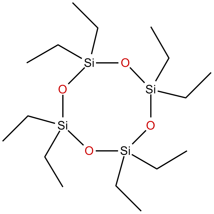 Image of octaethylcyclotetrasiloxane