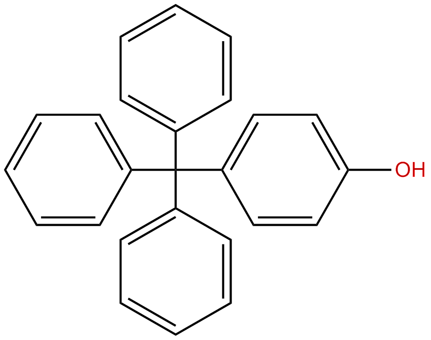 Image of p-tritylphenol