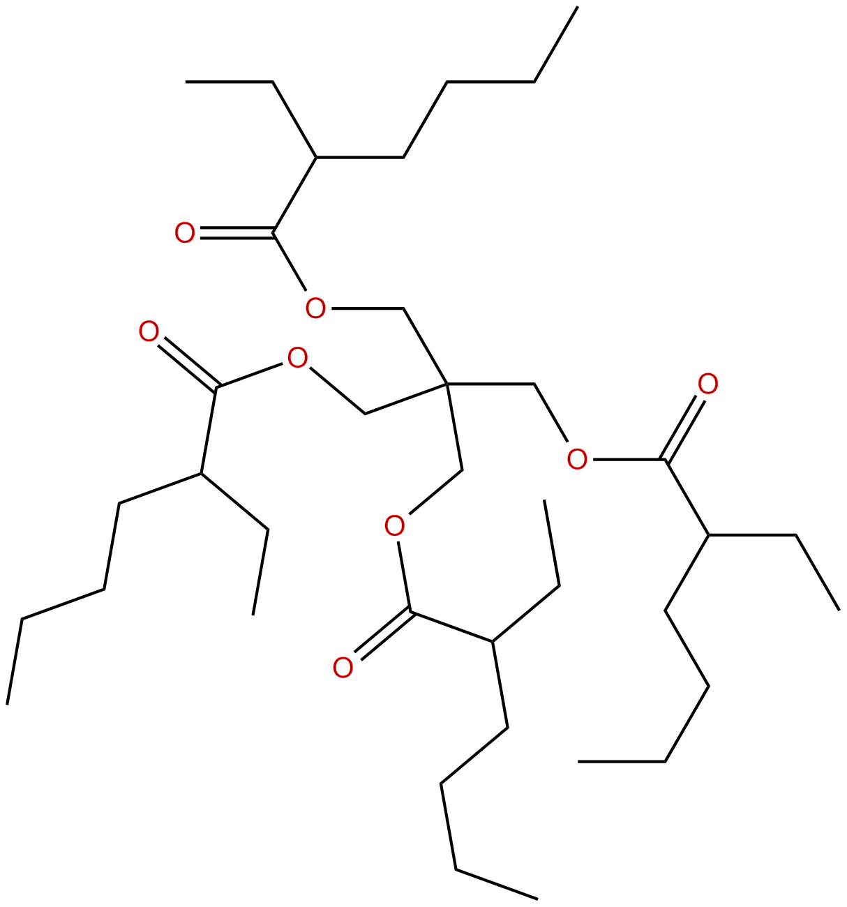 Image of pentaerythritol tetra(2-ethylhexanoate)