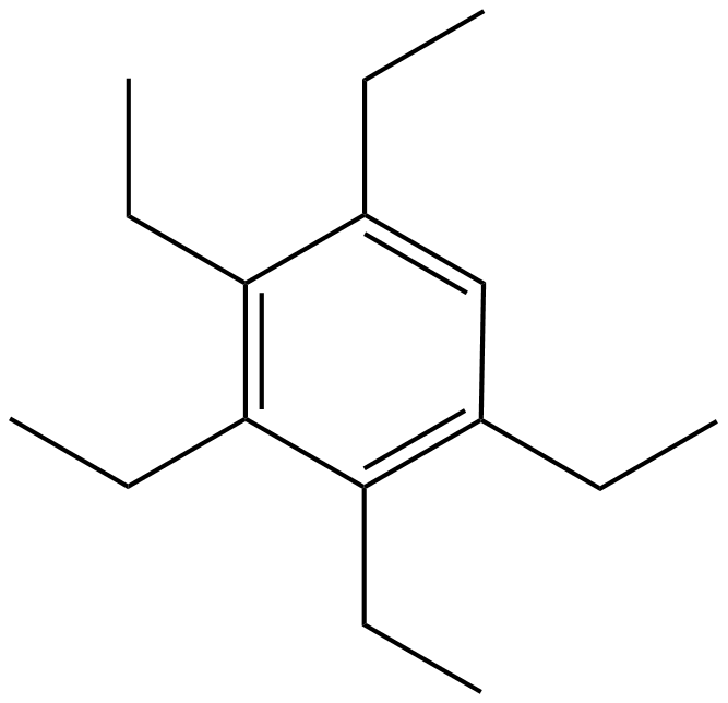 Image of pentaethylbenzene