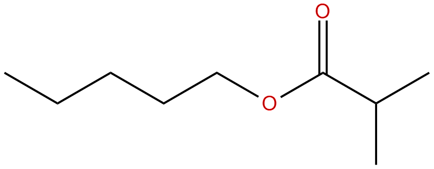 Image of pentyl 2-methylpropanoate