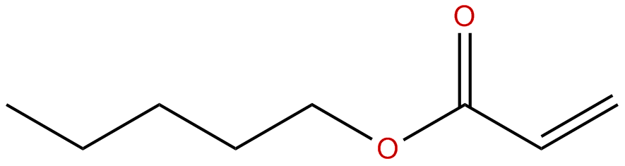 Image of pentyl 2-propenoate