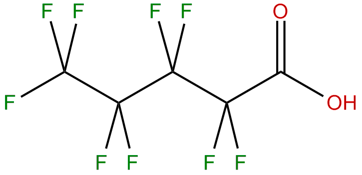 Image of perfluoropentanoic acid