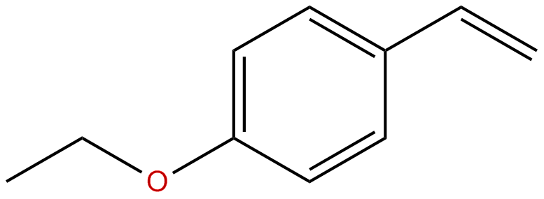 Image of phenetole, p-vinyl-