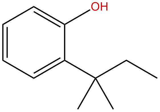Image of phenol, o-tert-pentyl-