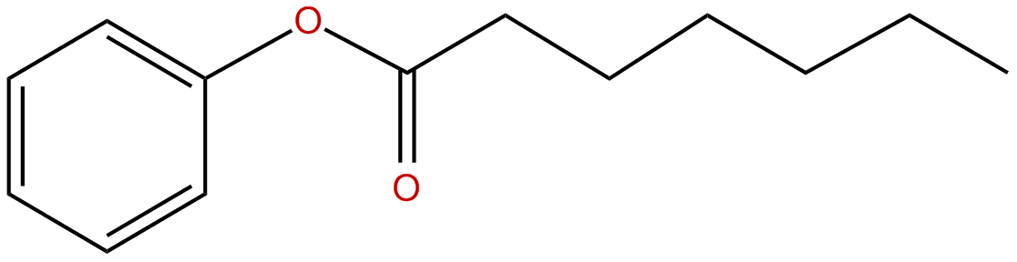 Image of phenyl heptanoate