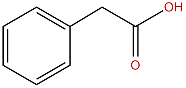 Image of phenylethanoic acid