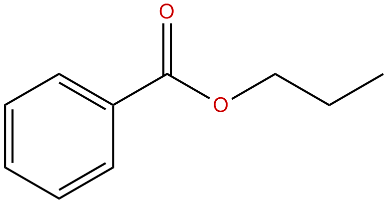 Image of propyl benzoate