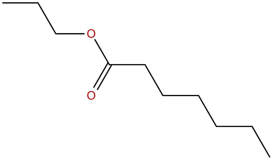 Image of propyl heptanoate