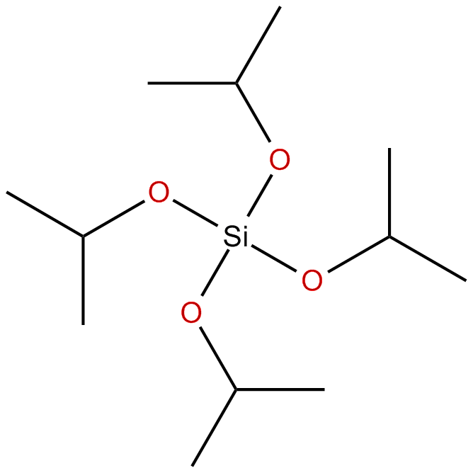 Image of silicic acid (H4sio4), tetrakis(1-methylethyl) ester