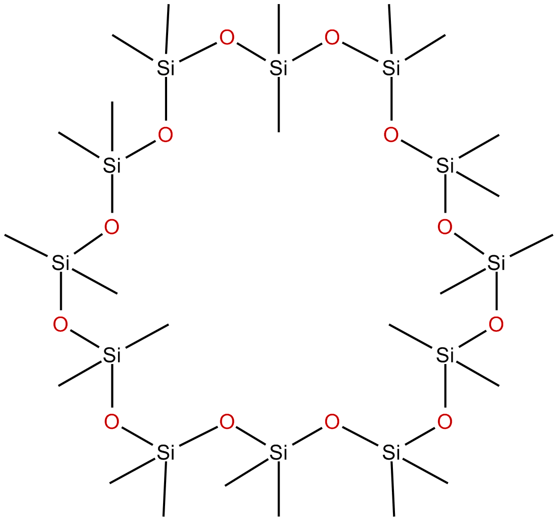 Image of tetracosamethylcyclododecasiloxane