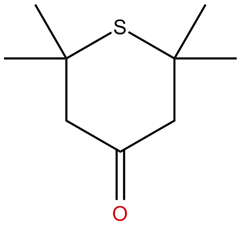 Image of tetrahydro-2,2,6,6-tetramethyl-4H-thiopyran-4-one