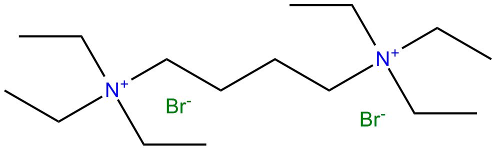 Image of tetramethylenebis[triethylammonium bromide]