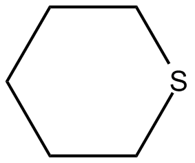 Image of thiacyclohexane