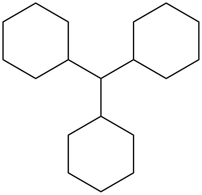 Image of tricyclohexylmethane
