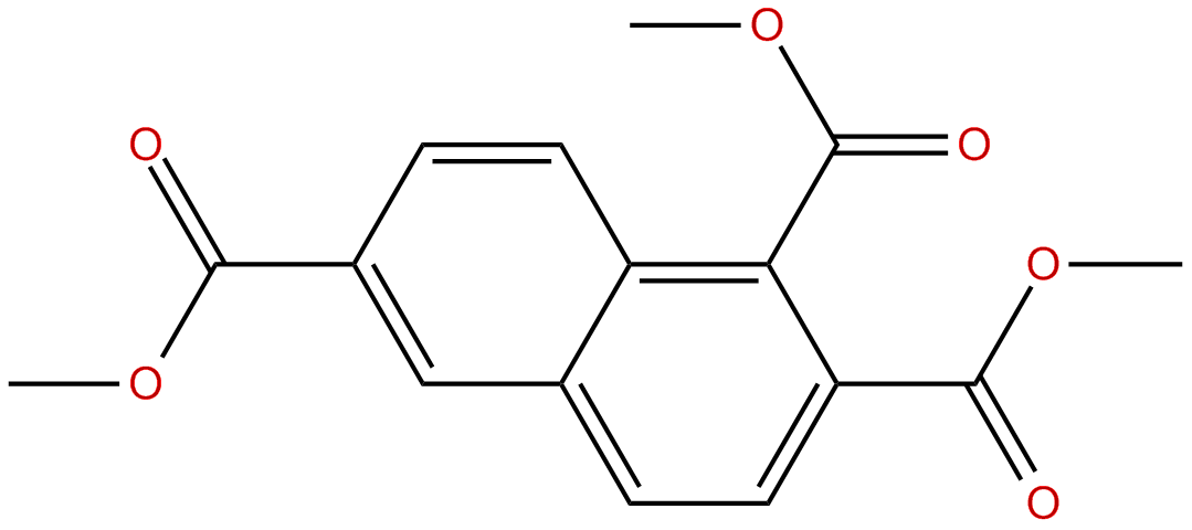 Image of trimethyl 1,2,6-naphthalentricarboxylate