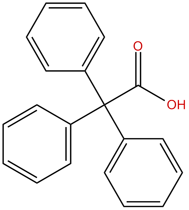 Image of triphenylacetic acid