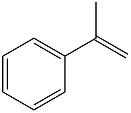 Image of (1-methylethenyl)benzene