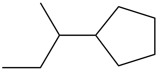 Image of (1-methylpropyl)cyclopentane