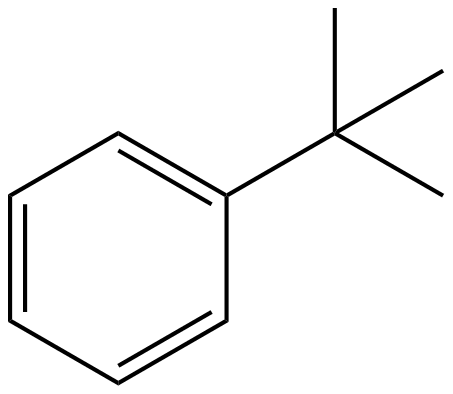 Image of (1,1-dimethylethyl)benzene