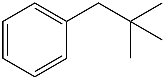 Image of (2,2-dimethylpropyl)benzene