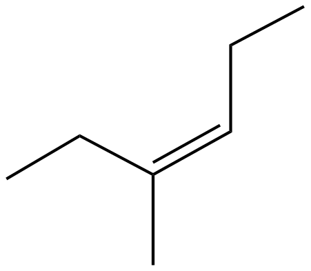 Image of (Z)-3-methyl-3-hexene