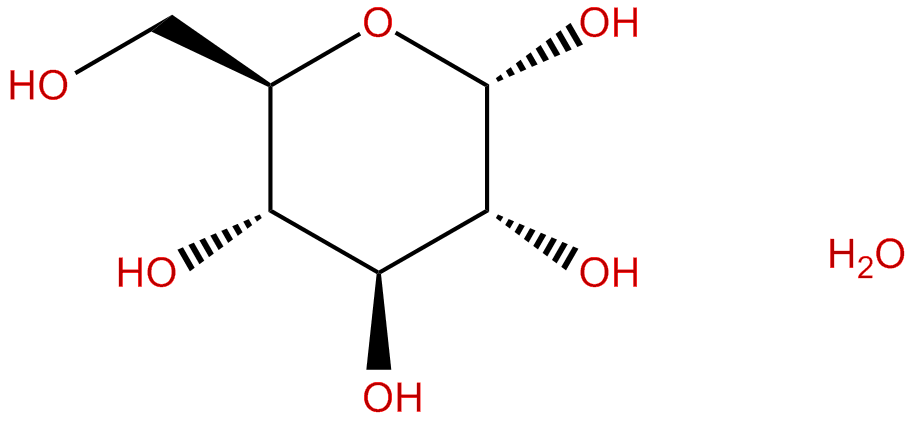 Image of .alpha.-D-glucose, monohydrate