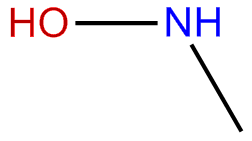 Image of .beta.-methylhydroxylamine