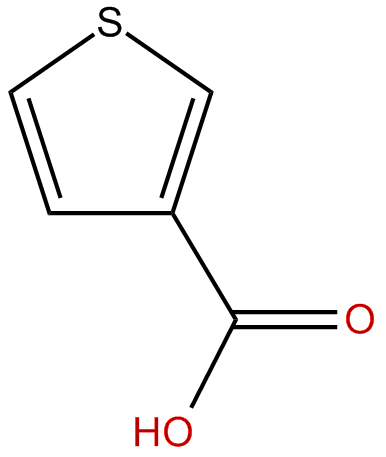 Image of .beta.-thiophenecarboxylic acid