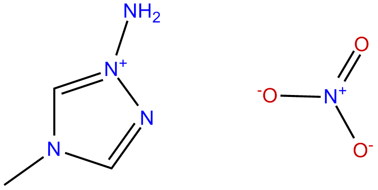 Image of 1-amino-4-methyl-1,2,4-triazolium nitrate
