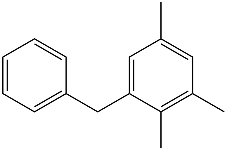 Image of 1-benzyl-2,3,5-trimethylbenzene