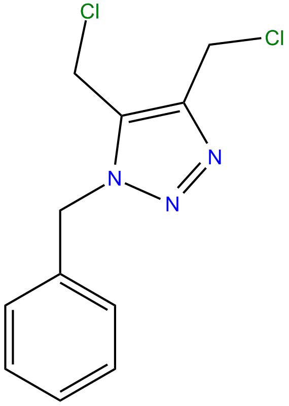 Image of 1-benzyl-4,5-bis(chloromethyl)-1H-1,2,3-triazole
