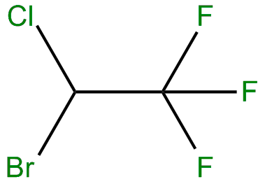 Image of 1-bromo-1-chloro-2,2,2-trifluoroethane