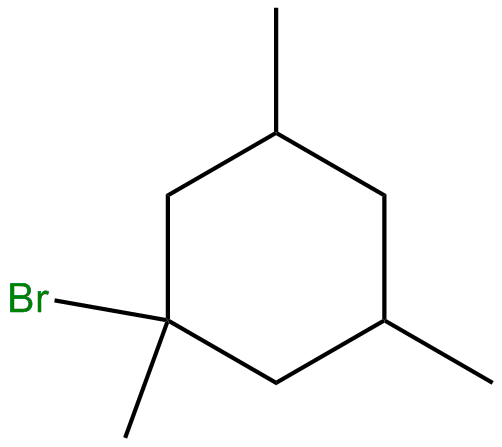 Image of 1-bromo-1,3,5-trimethylcyclohexane