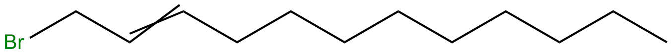 Image of 1-bromo-2-dodecene