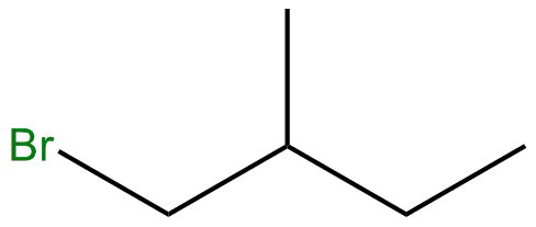 Image of 1-bromo-2-methylbutane