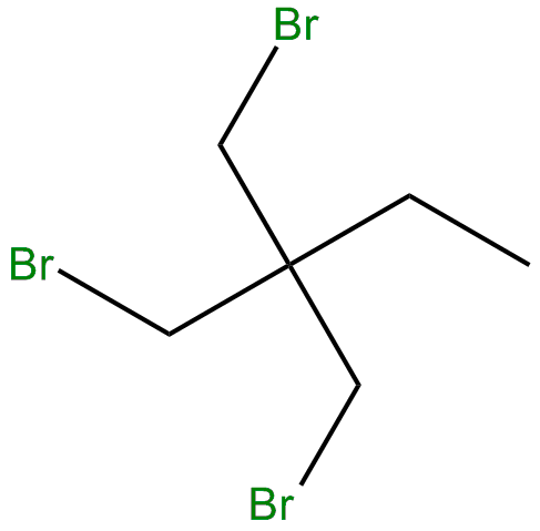 Image of 1-bromo-2,2-bis(bromomethyl)butane