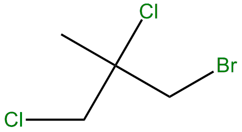 Image of 1-bromo-2,3-dichloro-2-methylpropane