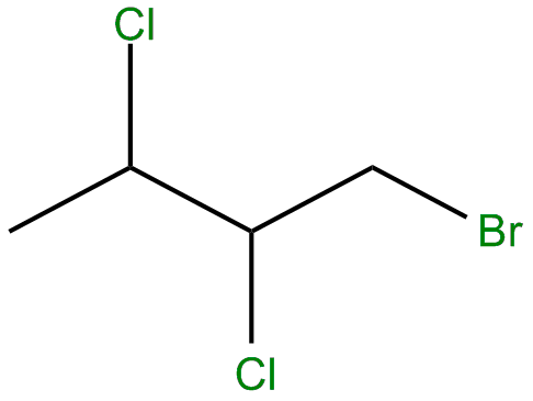 Image of 1-bromo-2,3-dichlorobutane