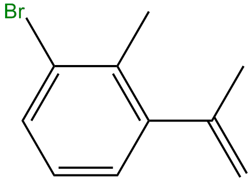 Image of 1-bromo-3-isopropenyl-2-methylbenzene