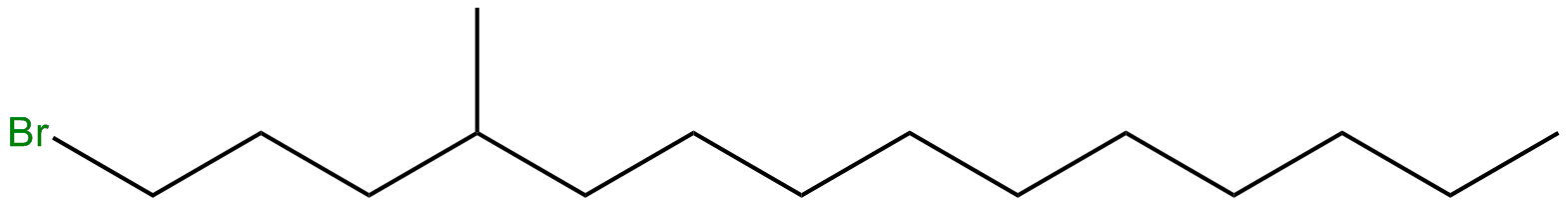 Image of 1-bromo-4-methyltetradecane