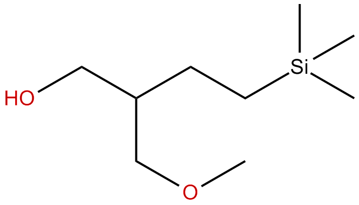 Image of 1-butanol, 2-(methoxymethyl)-4-(trimethylsilyl)-