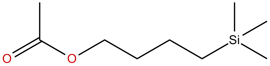 Image of 1-butanol, 4-(trimethylsilyl)-, acetate