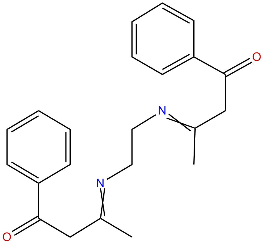 Image of 1-butanone, 3,3'-(1,2-ethanediyldinitrilo)bis[1-phenyl-