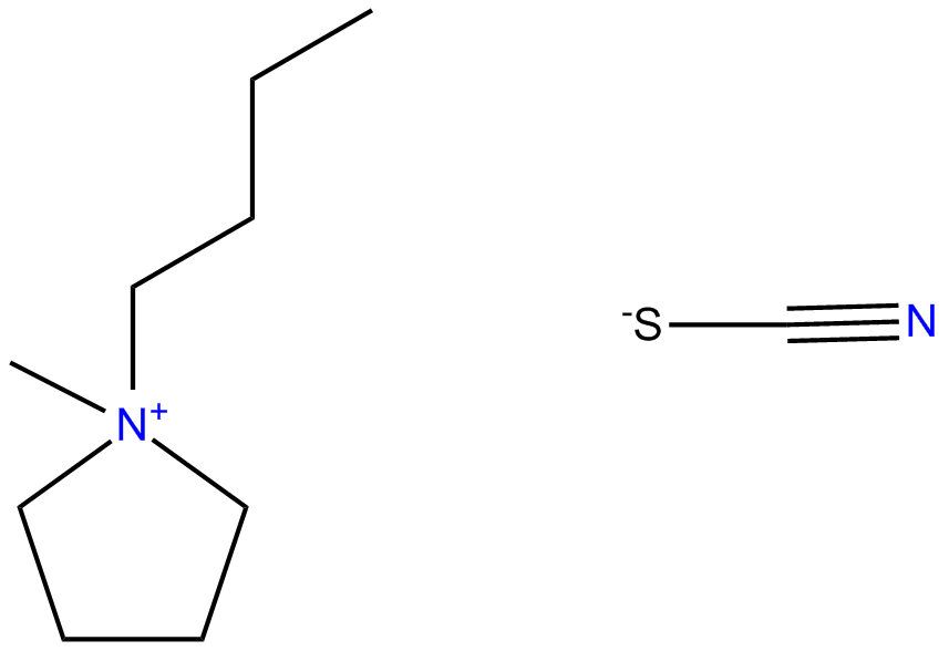 Image of 1-butyl-1-methylpyrrolidinium thiocyanate