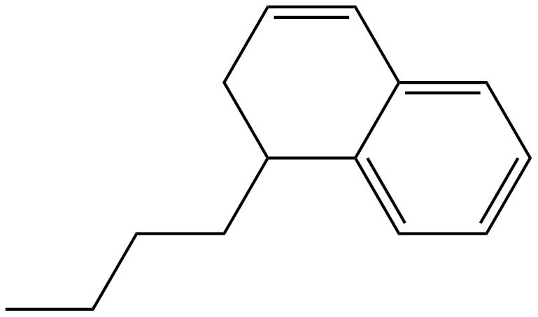 Image of 1-butyl-1,2-dihydronaphthalene